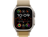 Смарт часовници Apple Watch Ultra2 (2024) GPS + Cellular 49mm Natural Titanium Case with Tan Alpine Loop - Small