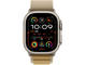 Смарт часовници Apple Watch Ultra2 (2024) GPS + Cellular 49mm Natural Titanium Case with Tan Alpine Loop - Large