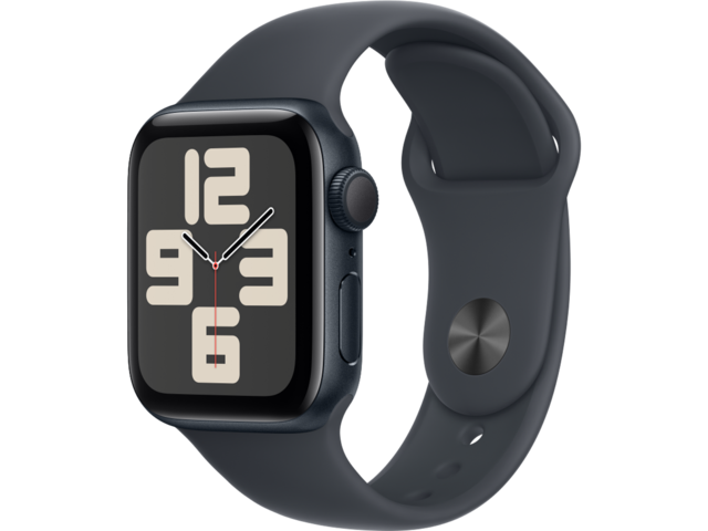 Смарт часовници Apple Watch SE2 (2024) GPS 40mm Midnight Alu Case with Midnight Sport Band - S/M