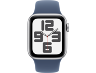 Смарт часовници Apple Watch SE2 (2024) GPS 40mm Silver Alu Case with Denim Sport Band - M/L