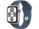 Silver Alu Case /Denim Sport Band - S/M