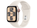 Смарт часовници Apple Watch SE2 (2024) GPS + Cellular 40mm Starlight Alu Case with Starlight Sport Band - S/M