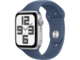 Смарт часовници Apple Watch SE2 (2024) GPS 44mm Silver Alu Case with Denim Sport Band - S/M