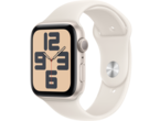 Смарт часовници Apple Watch SE2 (2024) GPS 44mm Starlight Alu Case with Starlight Sport Band - S/M