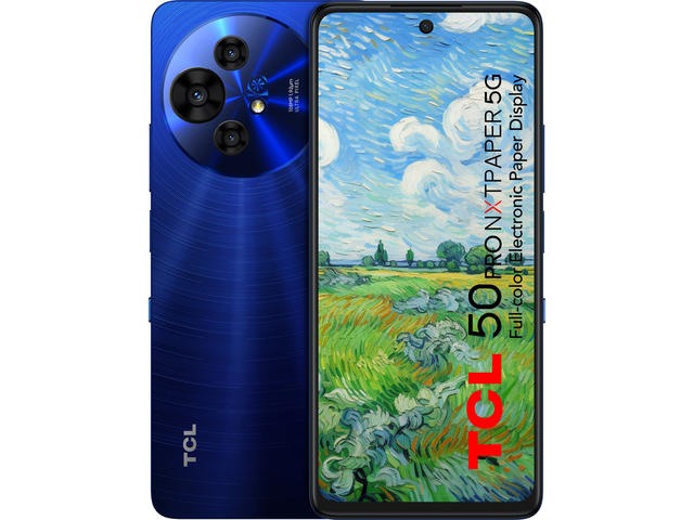 Смартфони TCL 50 Pro NXTPAPER 5G 512GB Midnight Blue