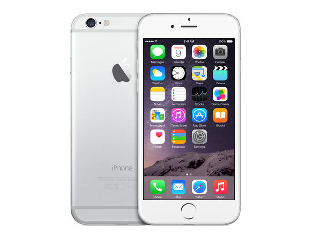 Смартфони Apple iPhone 6 128GB, сребрист цвят