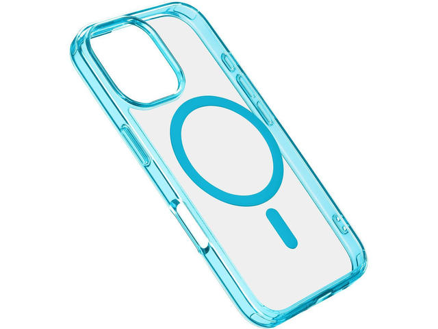 Калъфи Cellular line Iconic Mag iPhone 16 Pro Max, светлосин