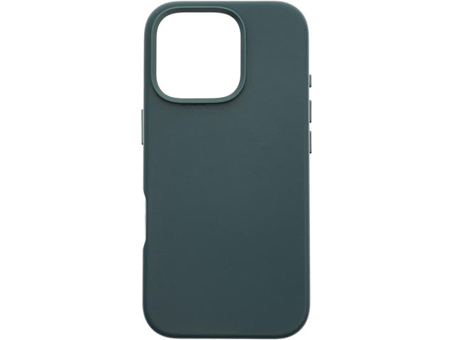 Калъфи Dviced Leather Case with Magsafe for iPhone 16 Pro - Blue
