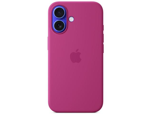 Калъфи Apple iPhone 16 Silicone Case with MagSafe - Fuchsia (Seasonal)