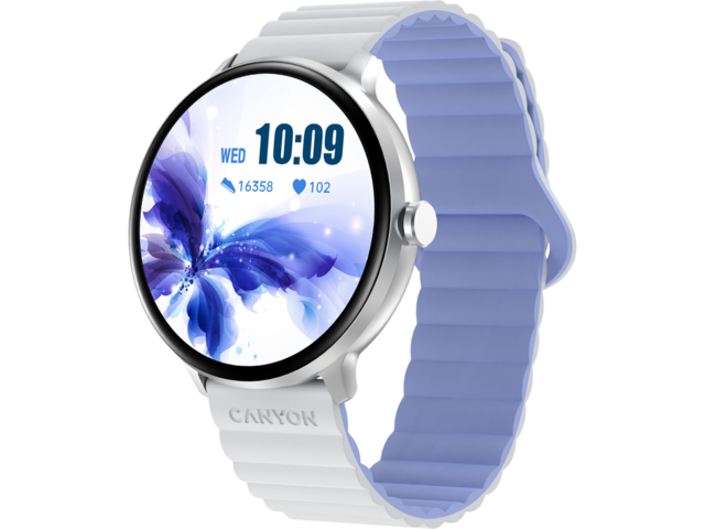 Смарт часовници Canyon Jacky SW-69, White-Blue
