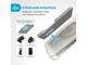 Калъфи Speck iPhone 16 Pro, Presidio Lux Glitter MagSafe+ClickLock, Clear/Gold Glitter