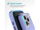 Калъфи Speck Presidio2 Pro, за iPhone 16 Pro, MagSafe + ClickLock, Future Lavender/Cassis Purple