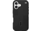 Калъфи Speck Presidio2 Grip, за iPhone 16, MagSafe + ClickLock, Black - Slate Grey