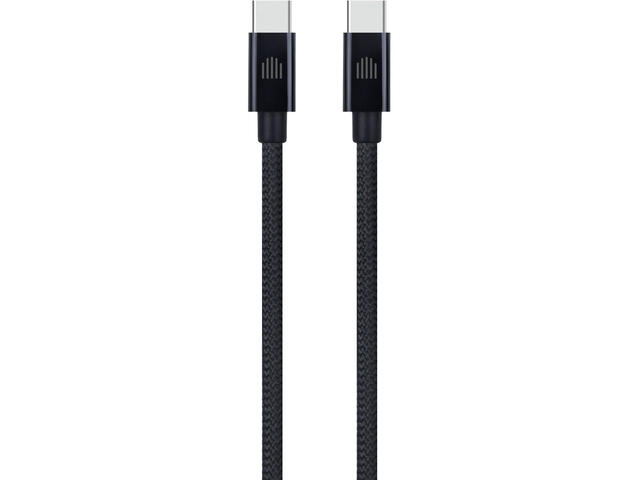 Кабели и Адаптери Dviced Cable USB-C to USB-C Nylon Textile 2m - Black