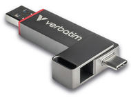USB памети 1TB Verbatim Dual QuickStick USB-C & USB-A USB 3.2 Gen 1