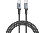 Кабели и Адаптери Verbatim Sync & Charge USB C to USB C 60W 120 cm