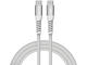 Кабели и Адаптери Verbatim Sync & Charge USB-C to USB-C 60W Magnetic 120 cm - Grey