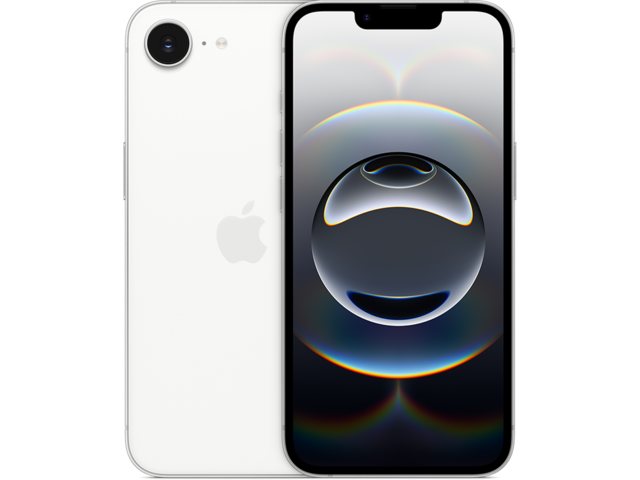 Смартфони Apple iPhone 16e - 8GB RAM / 128GB, White