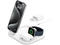 Зарядни устройства Belkin BOOSTCHARGE Qi2 15w 3в1 - в бяло