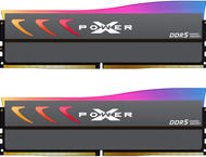 Оперативна памет 32GB (2x16GB) DDR5 6000 MT/s Silicon Power XPOWER Storm Gray RGB