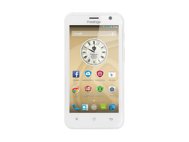 Смартфони Prestigio MultiPhone 3450 DUO 4GB, бял цвят