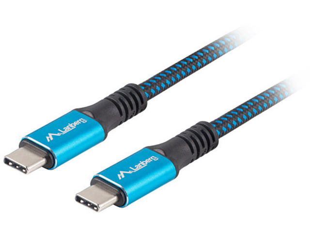 Кабели и Адаптери Lanberg CA-CMCM-45CU-0005-BK