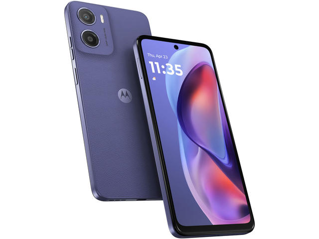 Смартфони Motorola Moto E15 - 2GB RAM / 64GB, Luxe Lavender