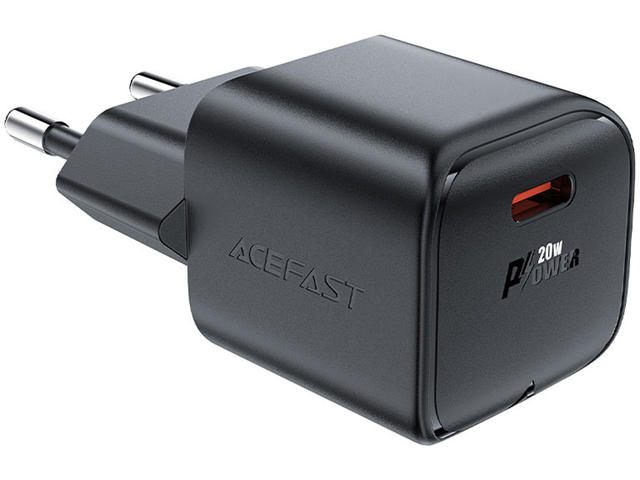 Зарядни устройства Acefast Fast Charge Wall Charger A73 mini PD20W GaN (1xUSB-C) EU