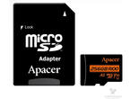Карти памет 256GB Apacer microSDXC UHS-I U3 V30 A2, с адаптер