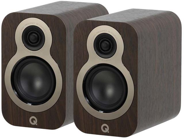 Колони Q Acoustics 3010c - орех