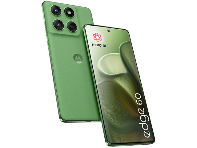 Смартфони Motorola Edge 60 5G - 8GB RAM / 256GB, Pantone Shamrock