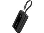 Външни батерии Anker Zolo Powerbank 10000mAh 30W Power Bank Portable Charger with Built-in USB C Cable A1688