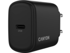 Зарядни устройства Canyon OnCharge 250 25W 1xPD EU Black