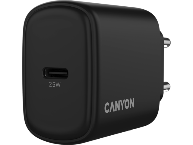 Зарядни устройства Canyon OnCharge 250 25W 1xPD EU Black