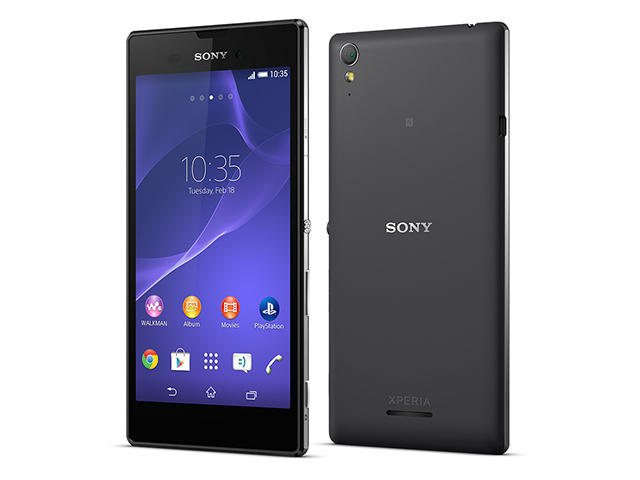 Смартфони Sony Xperia T3 8GB, черен цвят