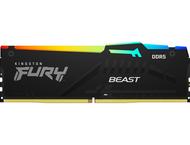 Оперативна памет 32GB DDR5 6000 MT/s Kingston FURY Beast RGB Black