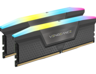 Оперативна памет 64GB (2x32GB) DDR5 6000 MT/s CL40 Corsair VENGEANCE RGB Grey