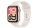 Смарт часовници Apple Watch SE 3 GPS + Cellular 40mm Starlight Aluminium Case with Starlight Sport Band - M/L