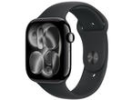 Смарт часовници Apple Watch S11 GPS 46mm Jet Black Aluminium Case with Black Sport Band - S/M