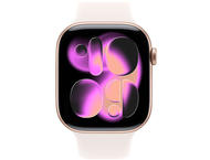 Смарт часовници Apple Watch S11 GPS + Cellular 42mm Rose Gold Aluminium Case with Light Blush Sport Band - M/L