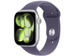 Смарт часовници Apple Watch S11 GPS + Cellular 46mm Silver Aluminium Case with Purple Fog Sport Band - M/L