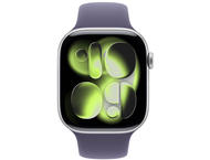 Смарт часовници Apple Watch S11 GPS + Cellular 46mm Silver Aluminium Case with Purple Fog Sport Band - M/L