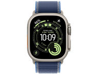 Смарт часовници Apple Watch Ultra 3 Cellular 49mm Natural Titanium Case with Blue/Bright Blue Trail Loop - S/M