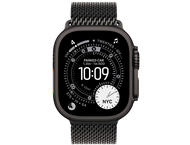 Смарт часовници Apple Watch Ultra 3 Cellular 49mm Black Titanium Case with Black Titanium Milanese Loop - Medium