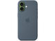 Калъфи Apple iPhone 17 Silicone Case with MagSafe - Anchor Blue