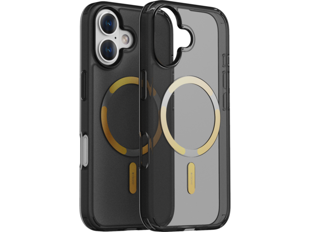 Калъфи Dviced MagSafe iPhone 17 smoke case - Gold
