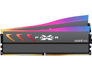 Оперативна памет 32GB (2x16GB) DDR5 6400 MT/s Silicon Power XPOWER Storm Gray RGB