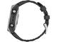 Смарт часовници Garmin fēnix E - 47 мм, AMOLED - Stainless Steel с Black силиконова каишка 