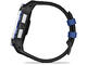 Смарт часовници Garmin Instinct 3 – 50 мм, Solar - Whitestone с Black/Bolt Blue каишка