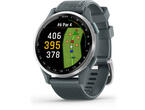 Смарт часовници Garmin Approach® S44 - Silver Aluminium безел с Twilight силиконова каишка